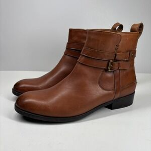 Clarks Brown Ankle Boots